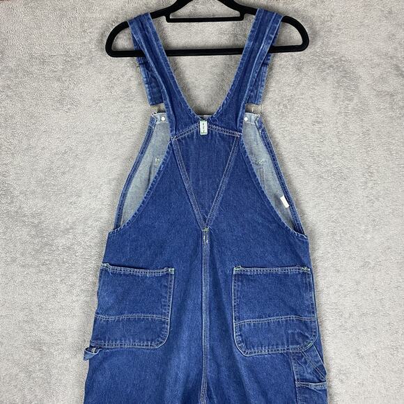 Key Imperial Overalls Mens Large Denim Workwear Made USA 90s Chorecore - Picture 6 of 12